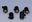 Vedonpoistaja,  M10x1 met.ulkokierre, musta,reikä 7mm